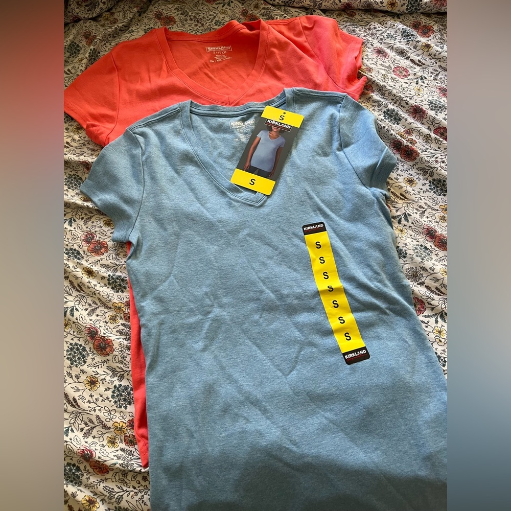 Two sized small t shirts